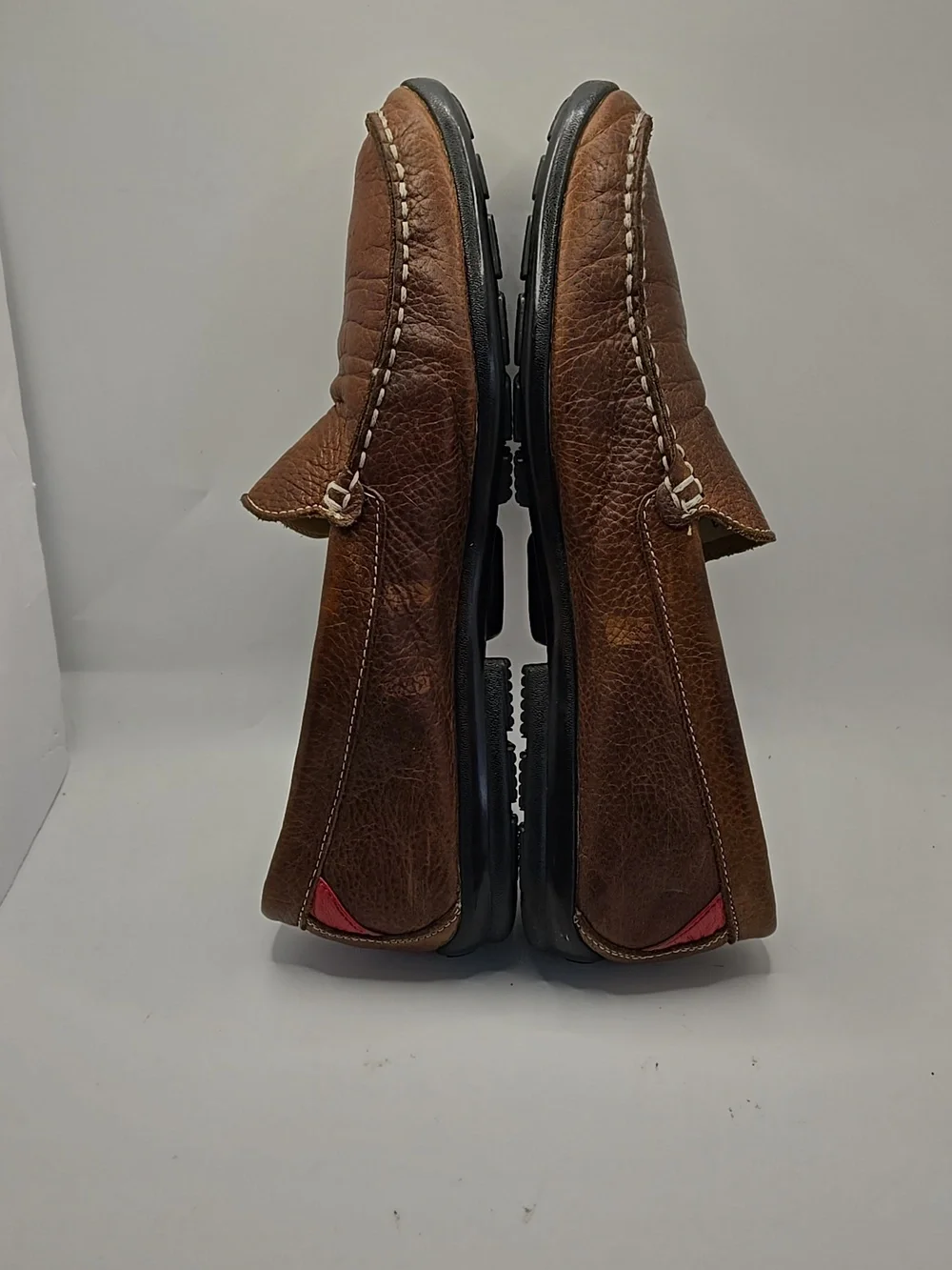 FootJoy Men's Club Casuals Brown Leather Slip-On Loafers Sz 10 Drivng Shoes Boho
